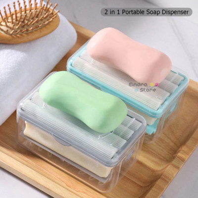 2 in 1 Portable Soap Dispenser